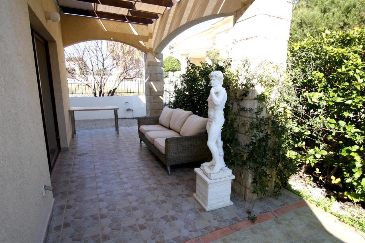 Amathousia Villa With Private Pool And Sea View Πισσούρι Εξωτερικό φωτογραφία