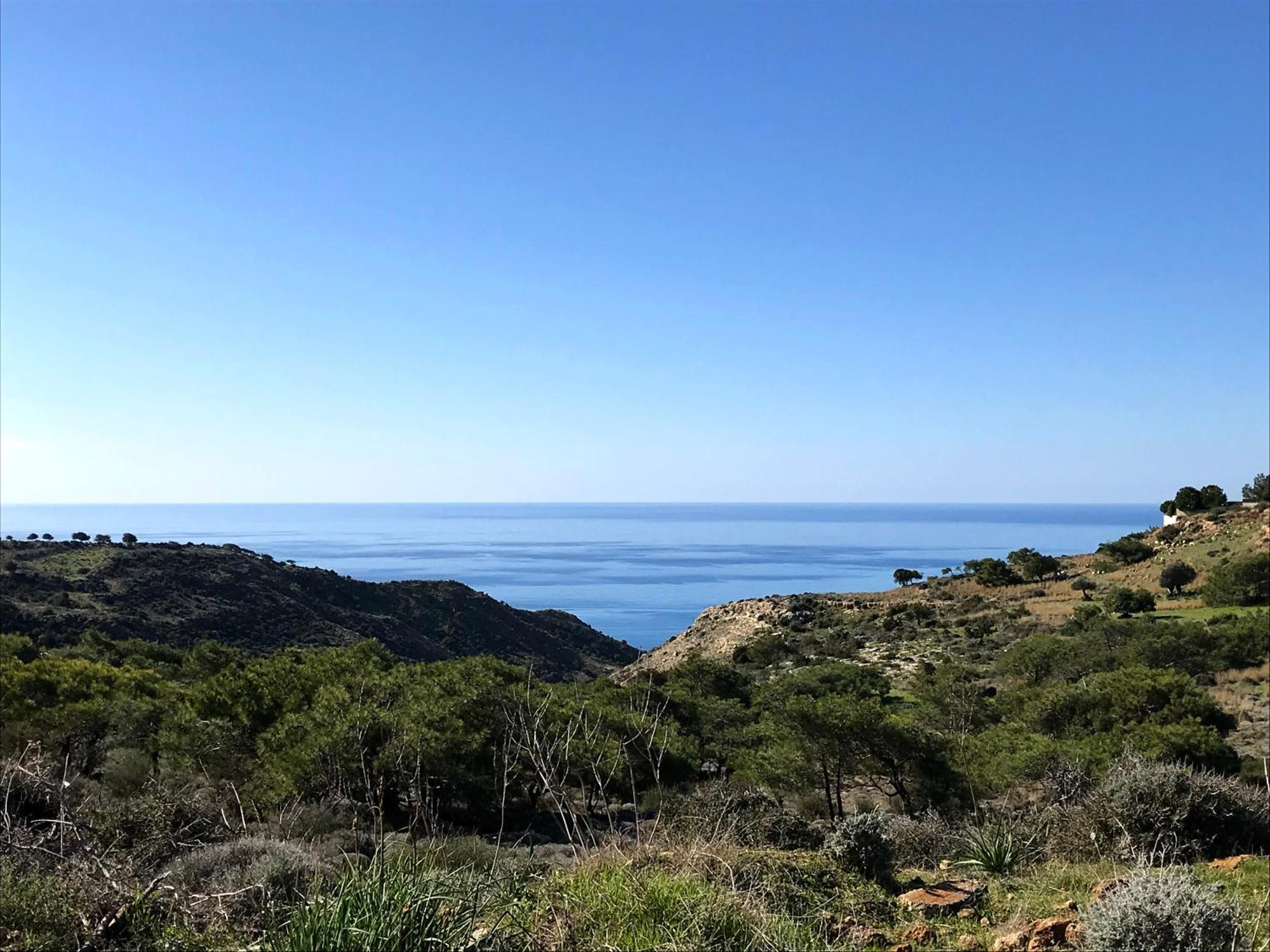 Amathousia Villa With Private Pool And Sea View Πισσούρι Εξωτερικό φωτογραφία