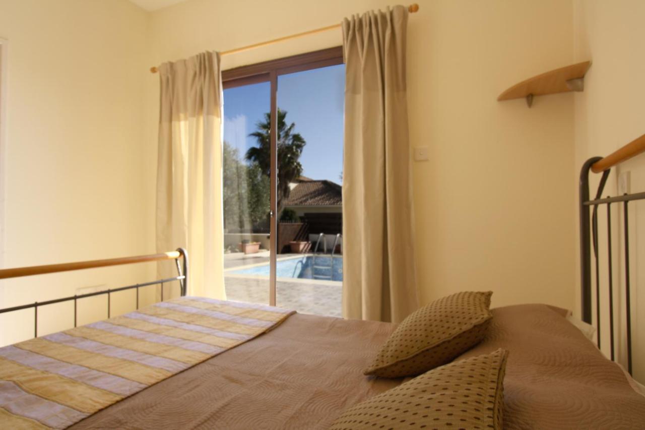 Amathousia Villa With Private Pool And Sea View Πισσούρι Εξωτερικό φωτογραφία