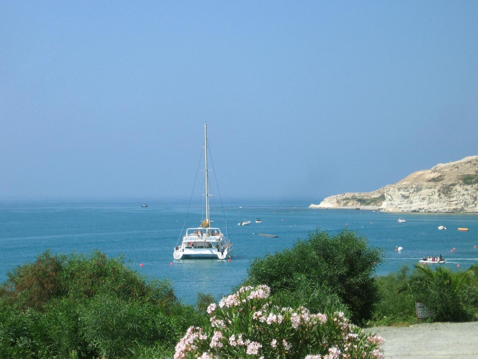 Amathousia Villa With Private Pool And Sea View Πισσούρι Εξωτερικό φωτογραφία